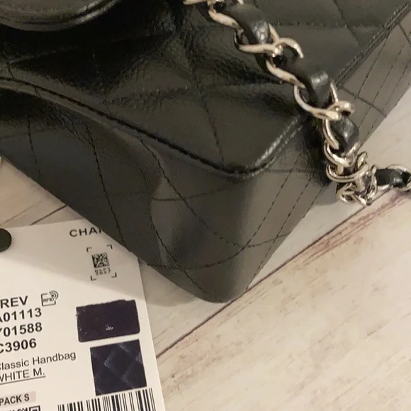 ✨SOLD ‼️BRAND NEW Chanel Classic Small Double Flap Caviar Flap Bag - Picture 10 of 17